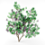 Lilac Bush 3m - Low Poly 3D Model 3D model small image 1