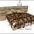 Luxury Faux Fur Bedroom Set 3D model small image 1