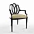 Stylish Gibbons Armchair by Kerry Joyce 3D model small image 1