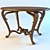 Contemporary Minimalist Table 3D model small image 1