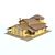 Sunny Cottage: Your Perfect Dream 3D model small image 1