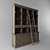 Title: Chalet-style Library Cabinet 3D model small image 1