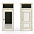 Versatile Unbranded Doors 3D model small image 1