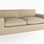 Curations Limited Mons Upholstered Sofa 3D model small image 1