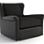 Winslow Leather Armchair: Classic Elegance for Your Home 3D model small image 1