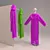 Adjustable Bath Robe Towel 3D model small image 1