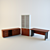 ErgoOffice: Desk, Cabinet, Stand 3D model small image 1
