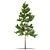 7m Pine Tree Sculpture 3D model small image 1