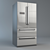 Sleek BEKO GNE 60500 X 3D model small image 1