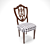 English Style Chair 3D model small image 1