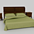Headboard Storage Bed 3D model small image 1