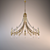 Elegant Crystal Chandelier 3D model small image 1