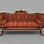 Title: Regency Sofa - Elegant and Comfortable 3D model small image 1