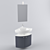 Jacob Delafon Odeon Complete Corner Bathroom Set 3D model small image 1