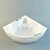 Luxury Hydro Massage Bath 3D model small image 1