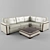 Luxury Lexus Sofa by Creale 3D model small image 1