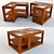 
3D Coffee Table Design 3D model small image 1