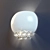 Elegant Masiero Wall Sconce 3D model small image 1