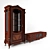 Italian Baroque TV Stand & Cabinet 3D model small image 1