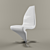 Elegant Betty Dining Chair 3D model small image 1