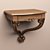 Classic Hanging Console 3D model small image 1