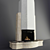 Modern Fireplace with Supra Saphir 1701 3D model small image 1