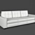 Convertible Sofa: Customize and Stack 3D model small image 1