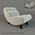 Cloud Comfort Chair: Ultimate Relaxation by Lisa Widen 3D model small image 1