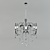 Elegant Crystal Chandelier 3D model small image 1