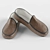 Comfortable Leather Moccasins 3D model small image 1
