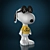 KAWS Snoopy Vinyl Toy 3D model small image 1