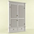 Charming Helsinki Provence Wardrobe 3D model small image 1