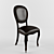 Elegant Vintage Chair 3D model small image 1