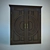 Door with carvings 3D model small image 1