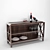 Sleek Bar Console 3D model small image 1