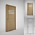 NOVA-4 Displai Door: Stylish, Durable & Secure. 3D model small image 1
