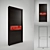 Polo Door by Nova-Polo: Stylish Spohn Finish, Hidden Hinges, Magnetic Lock 3D model small image 1