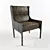 Scandi Wing Chair 3D model small image 1