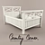 Provencal Teen Bed: Country Corner Collection 3D model small image 1