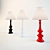Multicolor Chinese Lamp 3D model small image 1
