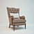 Luxury Provasi Chair 3D model small image 1