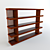 Elegant Ulivi Memory Shelf. Customizable Sizes. 3D model small image 1