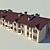 Modern Townhouse: Sleek and Stylish 3D model small image 1