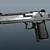 "PROFI" Desert Eagle: High-Caliber Autoloading Pistol 3D model small image 1