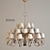 Luxury Pendant Light - BAGA 1181 3D model small image 1