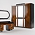 Modern TreCi Furniture | Fancy Palissandro 3D model small image 1