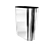 Stainless Steel Wall Mounted Trash Bin 3D model small image 1