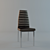 Metal Chair H-147 3D model small image 1