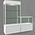 Aluminum Profile Display Cases 3D model small image 1