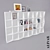 Wavy Book Rack 3D model small image 1